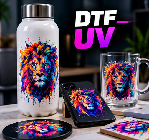 DTF UV transfers